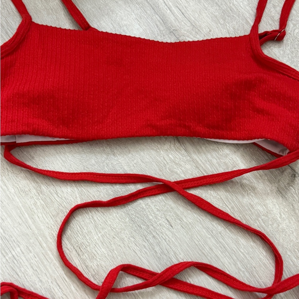 Shein Red Bikini Set - Picture 2 of 4
